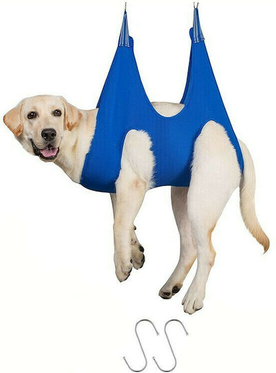 Grooming Sling zur Körperreinigung Hund Schwarz