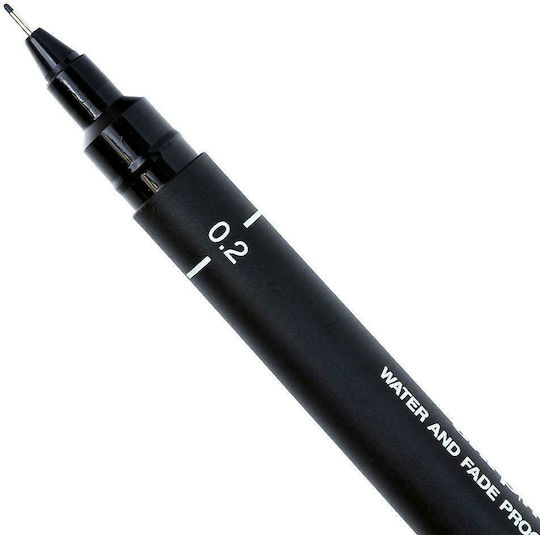 Uni-Ball PIN04-200 Design Marker 0.4mm Black