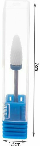 Iso Trade Set Safety Nail Drill Ceramic Bit