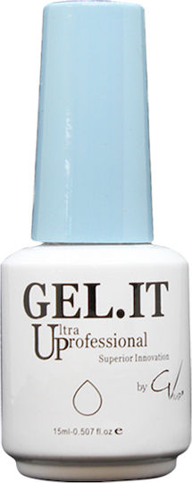 GEL.IT.UP Flexi Base Clear Base Coat for Semi-Permanent Nail Polish 15ml