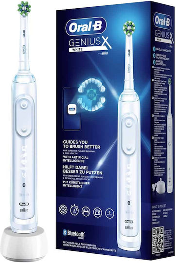 Oral-B Genius X Periuță de dinți electrică cu cronometru și senzor de presiune