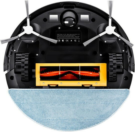 Patona VM16-9610 Σκούπα Ρομπότ με Χαρτογράφηση Laser & Απορρόφηση 2500Pa Μαύρη