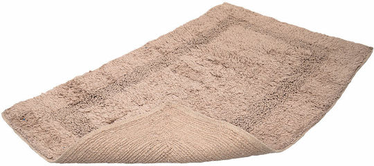 Estia Πατάκι Μπάνιου Βαμβακερό Deco 02-10348 Beige 50x80εκ.