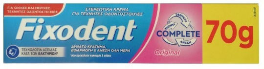 Fixodent Complete Original Denture Adhesive Cream 70gr