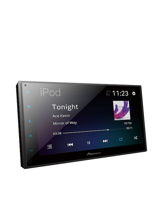 Pioneer Ηχοσύστημα Αυτοκινήτου 2DIN (Bluetooth/USB/WiFi/GPS/Apple-Carplay/Android-Auto) με Οθόνη Αφής 6.8"