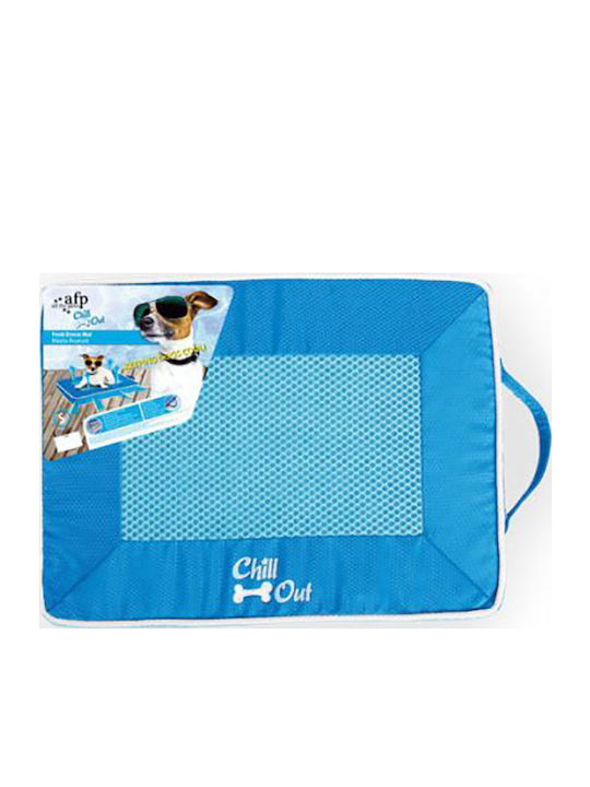 All For Paws Chill Out Στρώμα Σκύλου Ορθογώνιο Δροσιστικό Γαλάζιο 50x36εκ.
