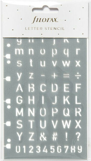 Filofax Stencil Letters