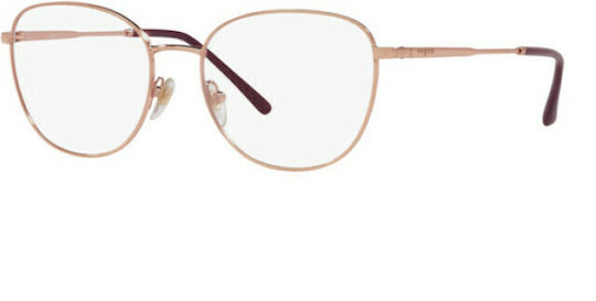 Vogue Women's Metal Butterfly Prescription Eyeglass Frame Rose Gold VO4231 5152