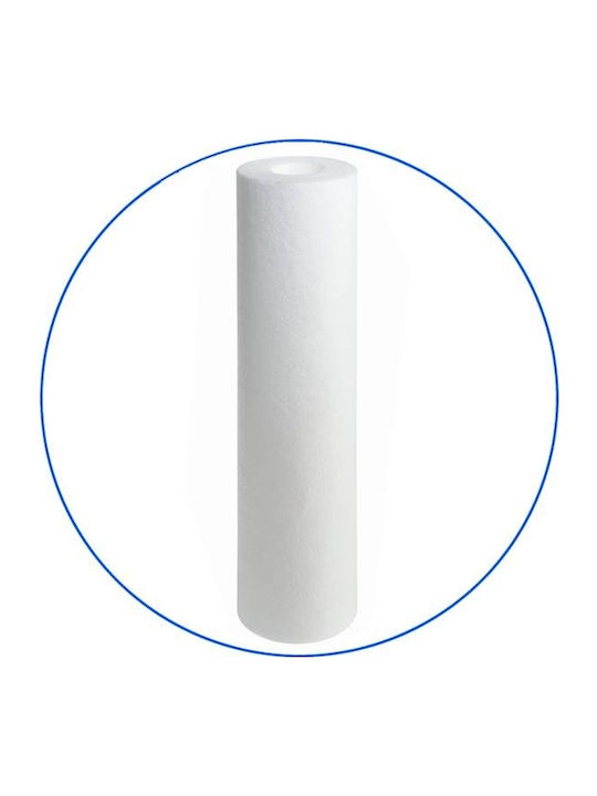 Aqua Filter Ανταλλακτικό Φίλτρο Νερού Κεντρικής Παροχής από Πολυπροπυλένιο 10" Big-Blue FCPS20M10B 20 μm