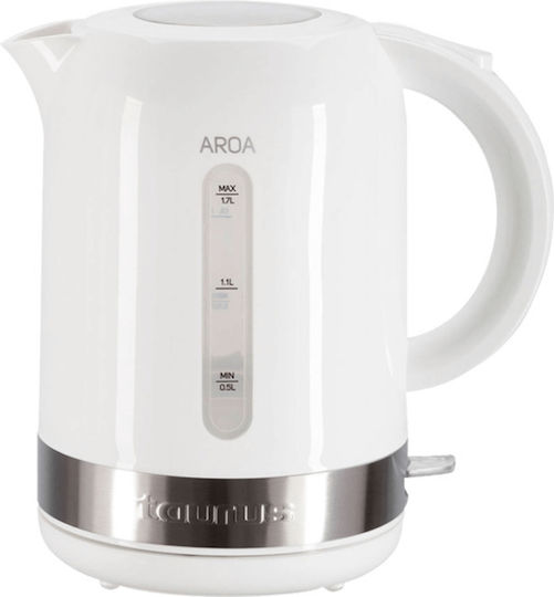 Taurus Aroa 958517000 Βραστήρας 1.7lt 2200W Λευκός