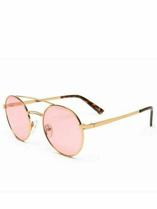 Mohiti Hot Shot AK17095 Women's Sunglasses with Pink Metal Frame and Pink Polarized Lens