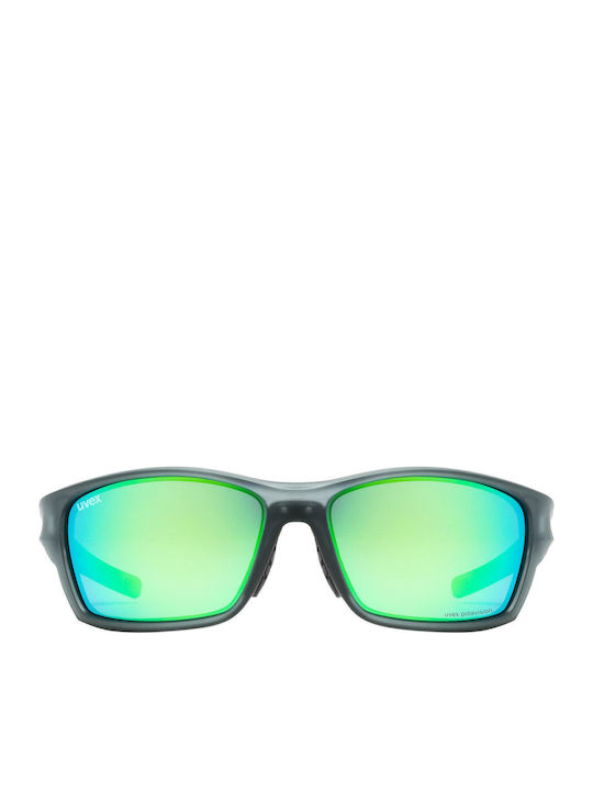 Uvex Sportstyle 232 P Γυαλιά Ηλίου Γκρι με Κοκκάλινο Σκελετό Uvex Sportstyle 232 P Γυαλιά Ηλίου Γκρι με Κοκκάλινο Σκελετό