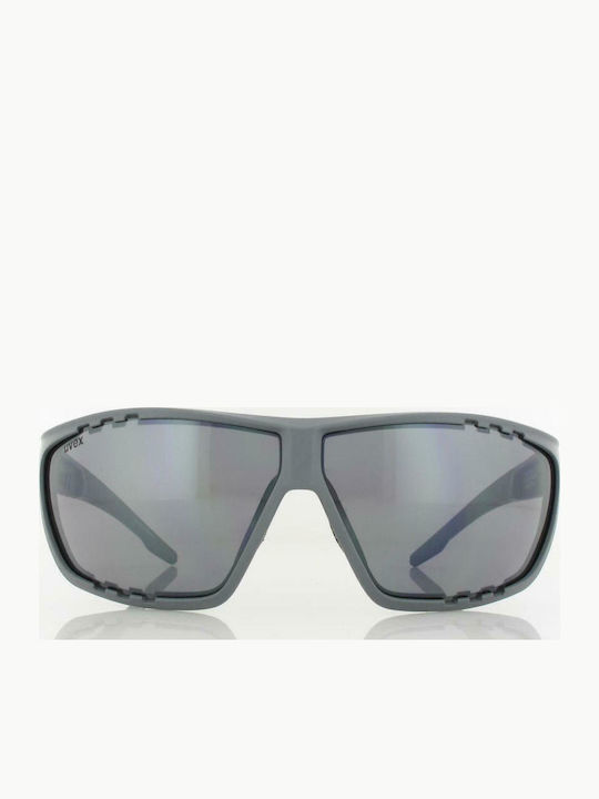 Uvex Sportstyle 706 Men's Sunglasses with Gray Plastic Frame and Gray Lens S5320065416