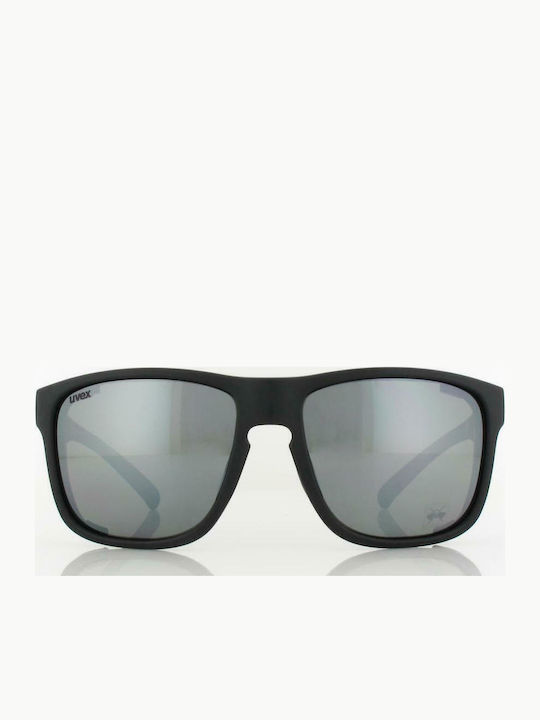 Uvex Sportstyle 312 Unisex Γυαλιά Ηλίου με Μαύρο Κοκκάλινο Σκελετό και Γκρι Φακό S5330072216