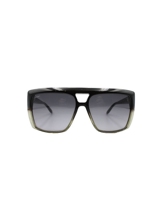 Gucci Γυναικεία Γυαλιά Ηλίου με Μαύρο Κοκκάλινο Σκελετό και Μαύρο Ντεγκραντέ Φακό GG 3532/S 3G0/EU