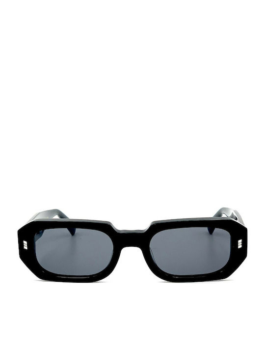 Gast High Era Unisex Sunglasses with Plastic Frame Black R01