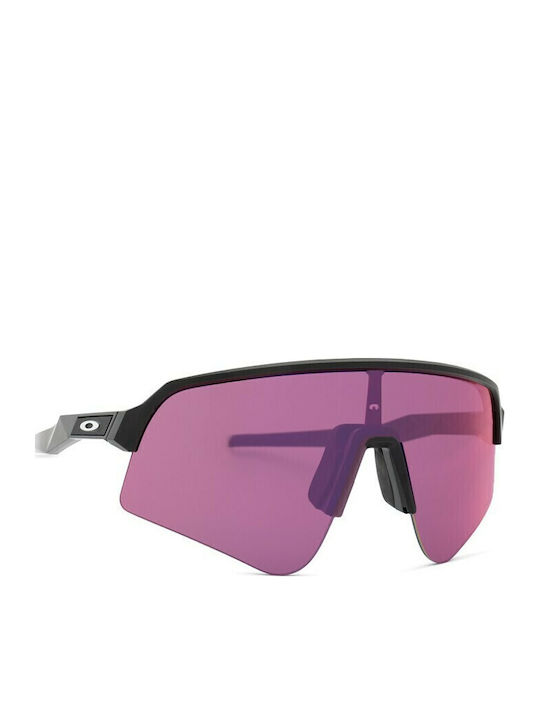Oakley Sutro Lite Sweep Мъжки Слънчеви Очила с Черна Пластмасова Рамка и Лилави Стъкла OO9465-01
