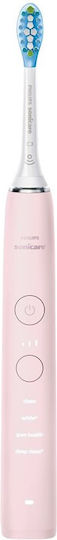 Philips Sonicare DiamondClean 9000 Electric Toothbrush with Timer and Travel Case Pink