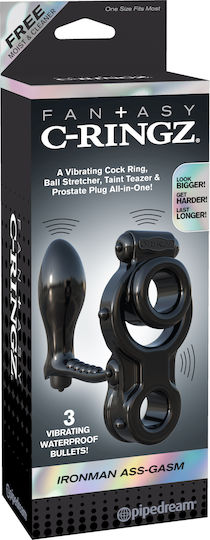 Pipedream Fantasy C-Ringz Ironman Ass-Gasm