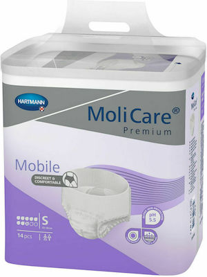 Hartmann MoliCare Premium Mobile 8 Tropfen Klein in Weiß Farbe 14Stück