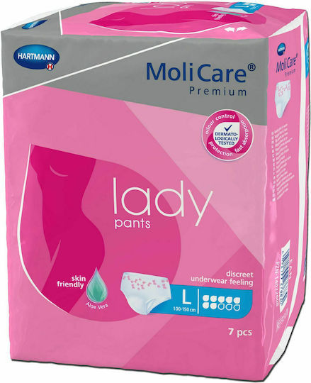 Hartmann Molicare Premium Lady Pants Incontinence Underwear 5 Drops Medium 8pcs