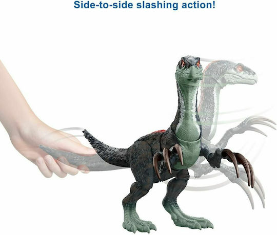 Φigură de acțiune Jurassic World Dinozaur Slashin Slasher cu Sunete pentru copii de 4+ ani