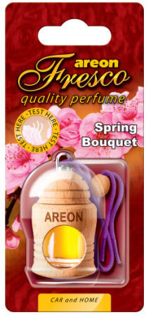 Areon Lichid Aromatic Suspendata Mașină Fresco Buchet de primăvară 4ml 1buc