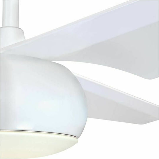 Westinghouse Madeline Ανεμιστήρας Οροφής 142cm με Φως Λευκός