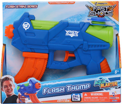 Just Toys Fast Shots Flash Thump Water Gun