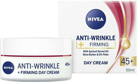 Nivea Anti Wrinkle + Firming Συσφικτική Κρέμα Προσώπου Ημέρας με SPF15 50ml