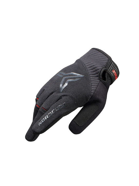Nordcode Full Finger Cycling Gloves Adults Black