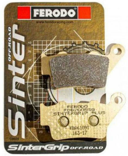 Ferodo Motorcycle Brake Pads Sintergrip St Metallic Rear Brake Pads Bmw F650/F800 GS for Aprilia Pegaso 650 / Caponord Yamaha XT 660