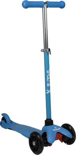 Bebe Stars Kids Scooter X-Ride 3-Wheel for 3+ Years Light Blue