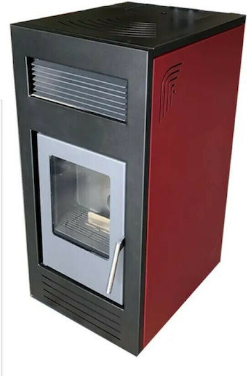 Mytherm Angela TA Pellet Stove Fan Heater / Air Duct Connection 12kW