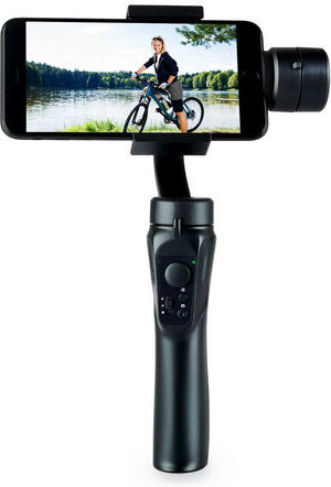 VS52 Phone Gimbal with 3 Axis Stabilization and 4 Operating Hours Black