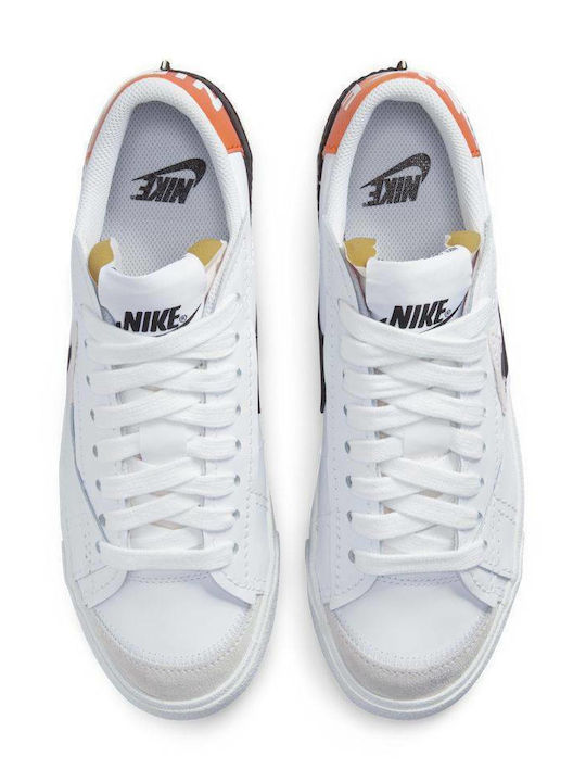 Blazer Low '77 Jumbo Sneakers White / Black Summit / Magma Orange