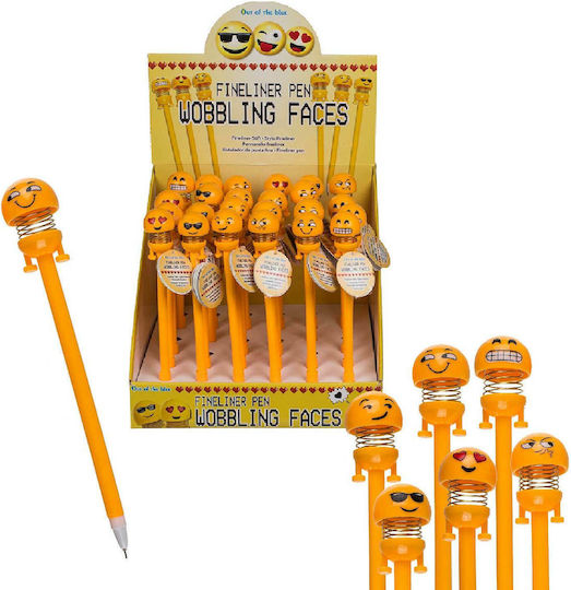 Zmart Imports Emotion Face Pen Ballpoint Various Designs or Colors