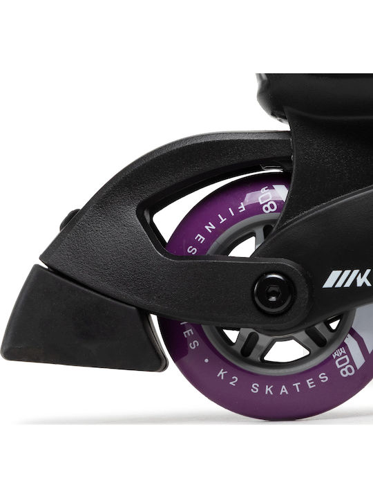 Inline Skates K2 Kinetic 80 Pro Inline Rollers Μαύρα Ενηλίκων