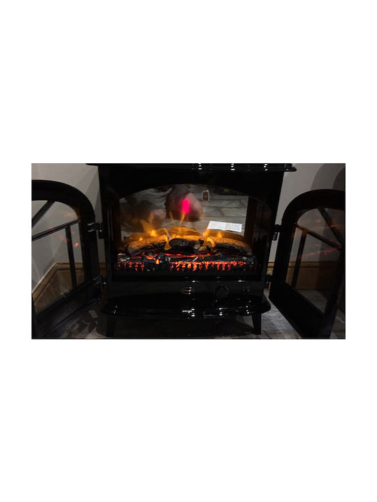 Dimplex Stockbridge Επιδαπέδιο Ηλεκτρικό Τζάκι 2000W 48x62cm Μαύρο