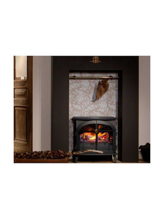 Dimplex Stockbridge Επιδαπέδιο Ηλεκτρικό Τζάκι 2000W 48x62cm Μαύρο