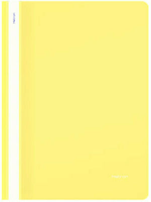 Metron Report File Holder for A4 Sheets Yellow