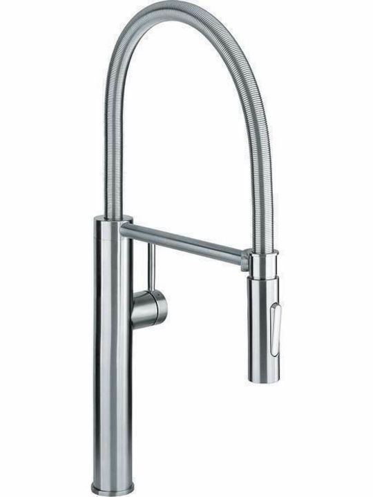 Franke Pescara Semi Pro XL Groß Zähler mit Spirale Edelstahl Silber Franke Pescara Semi Pro XL Groß Zähler mit Spirale Edelstahl Silber