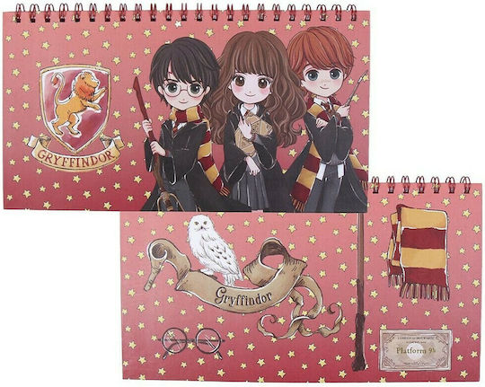 Harry Potter Εβδομαδιαίο Planner Harry Potter Ροζ 16.7x35εκ.