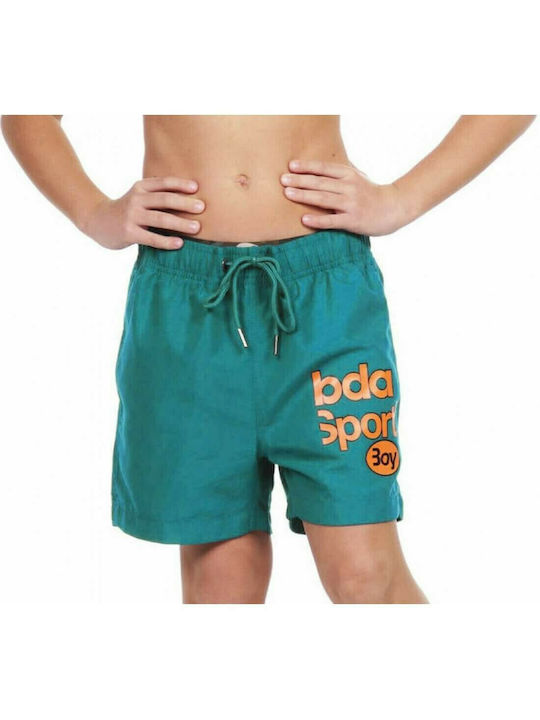 Body Action Μαγιό Βερμούδα Kids Swimwear Swim Shorts Green