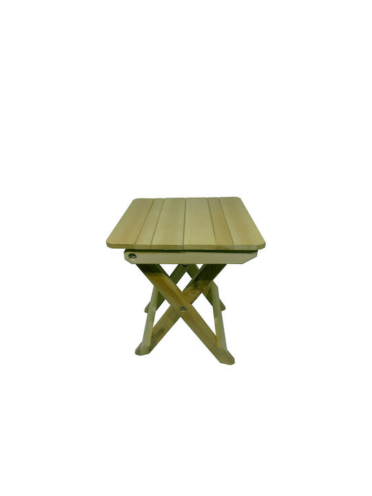 Wooden Stool Outdoor 1pcs 30x30x40cm