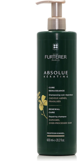 Rene Furterer Absolue Keratine Shampoos Reconstruction/Nourishment for Fragile, Αντι-Θραύση Hair 600ml