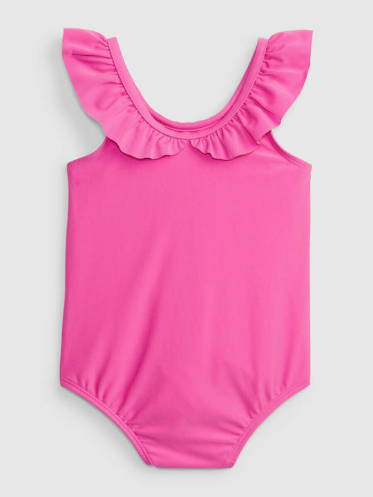 GAP Kids Swimwear One-Piece Sunscreen (UV) Pink