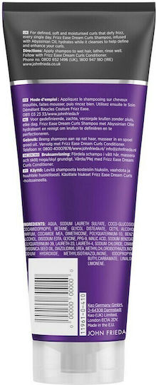 John Frieda Frizz Ease Sampon De Par Pentru Netezire Pentru Păr Creț 250ml