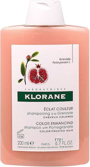 Klorane Radiance Colour Treated Hair Sampon De Par Păstrarea Culorii Pentru Păr Vopsit 200ml