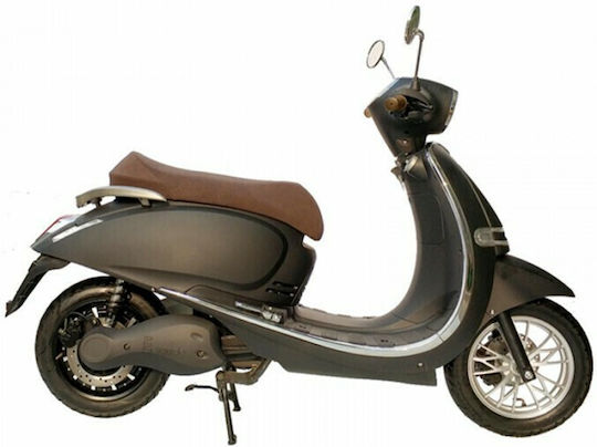 E-Fun Pusa Scooter Electric Putere 5000W cu Viteză Maximă 90km/h Autonomie 100km Bej Culoare